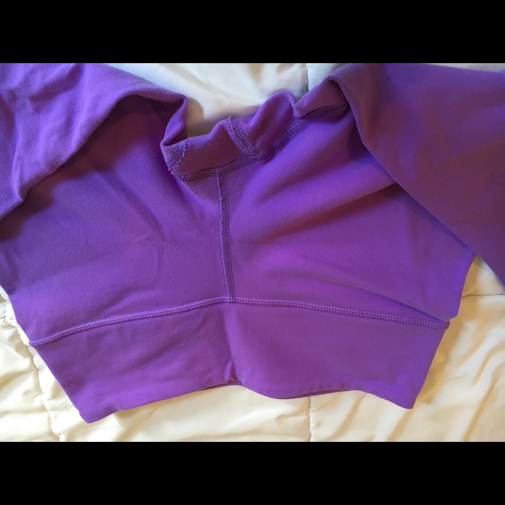 Lululemon Purple Wunder Unders. Size 4.